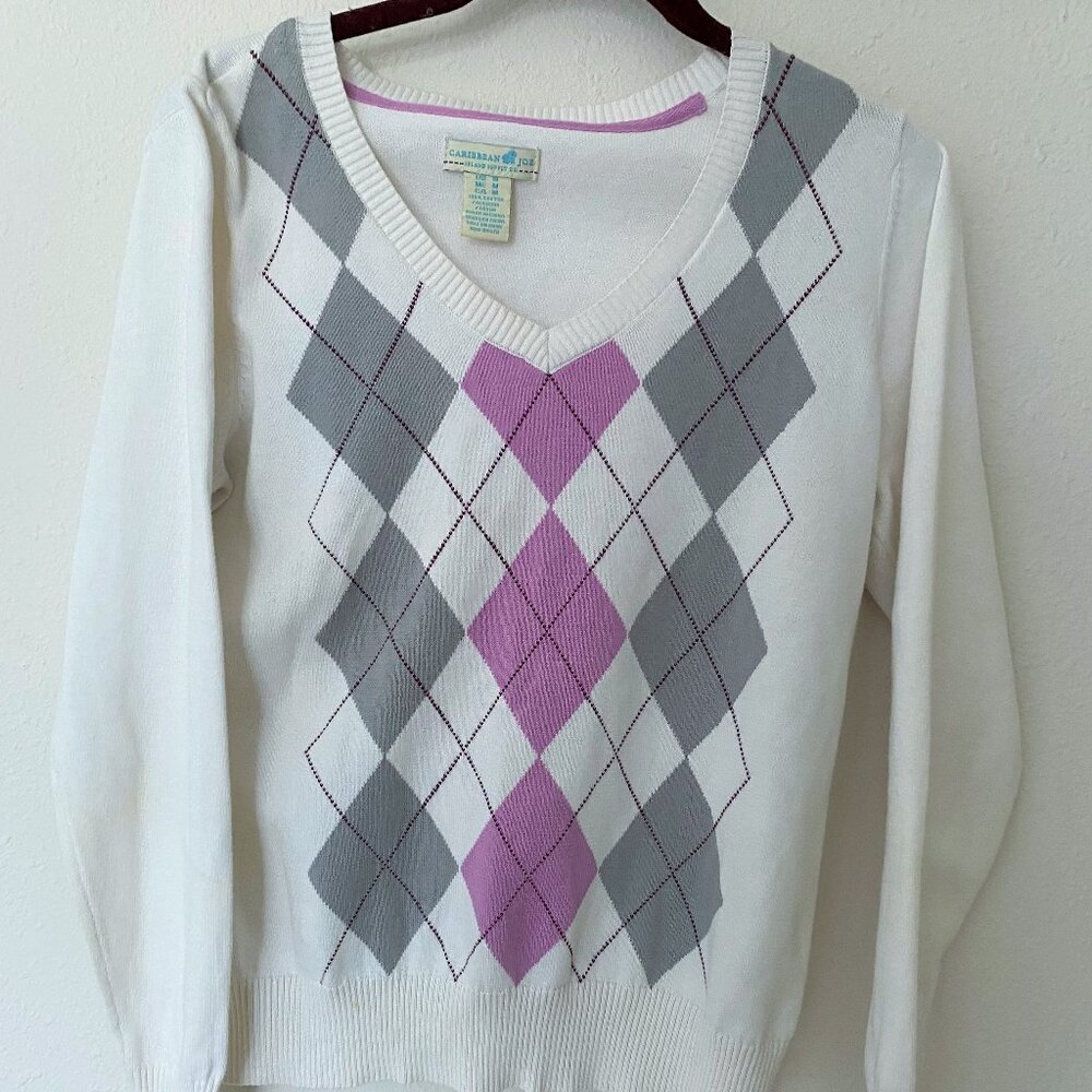 V-Neck Pullover Sweater
